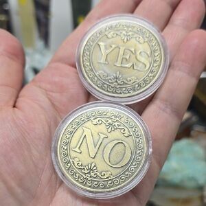 1 Golden YES NO Coin